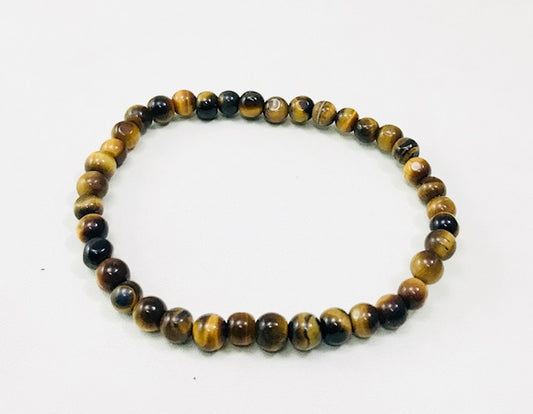 Tiger eye stone bead bracelet