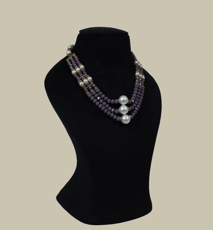 Glass Pearl Necklace