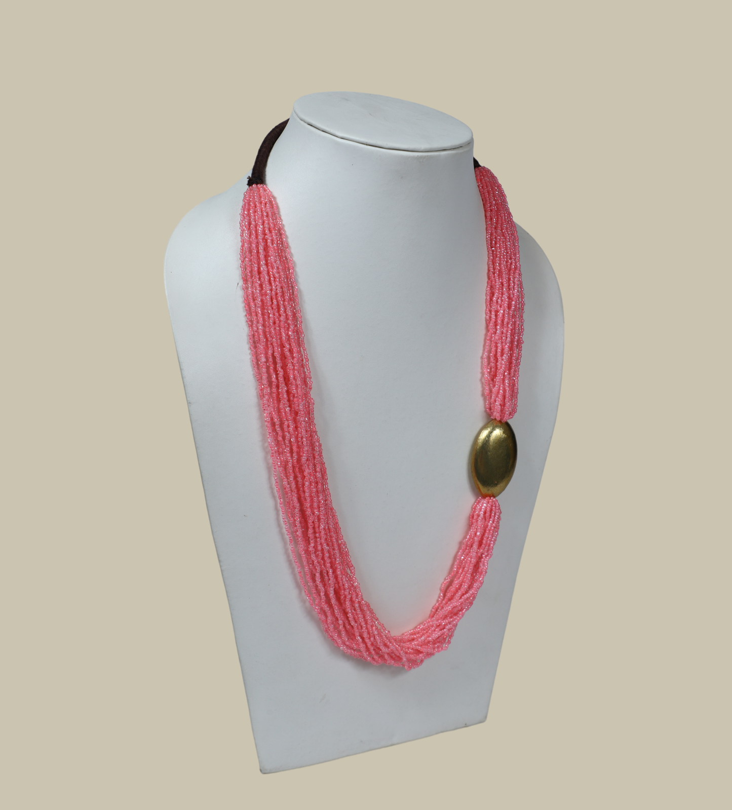 Pink Bead Necklace