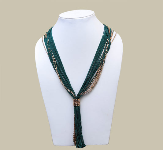 Silk Thread Necklace