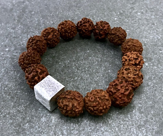 Rudraksha Copper Bead Bracelet