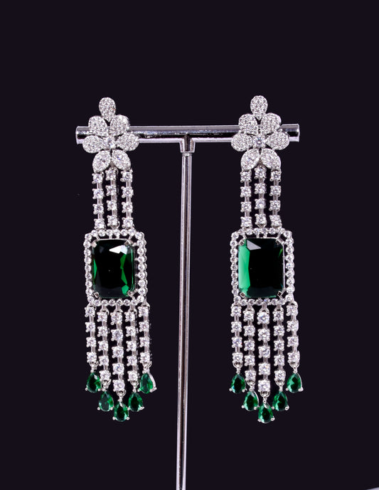 Emerald AD Earrings